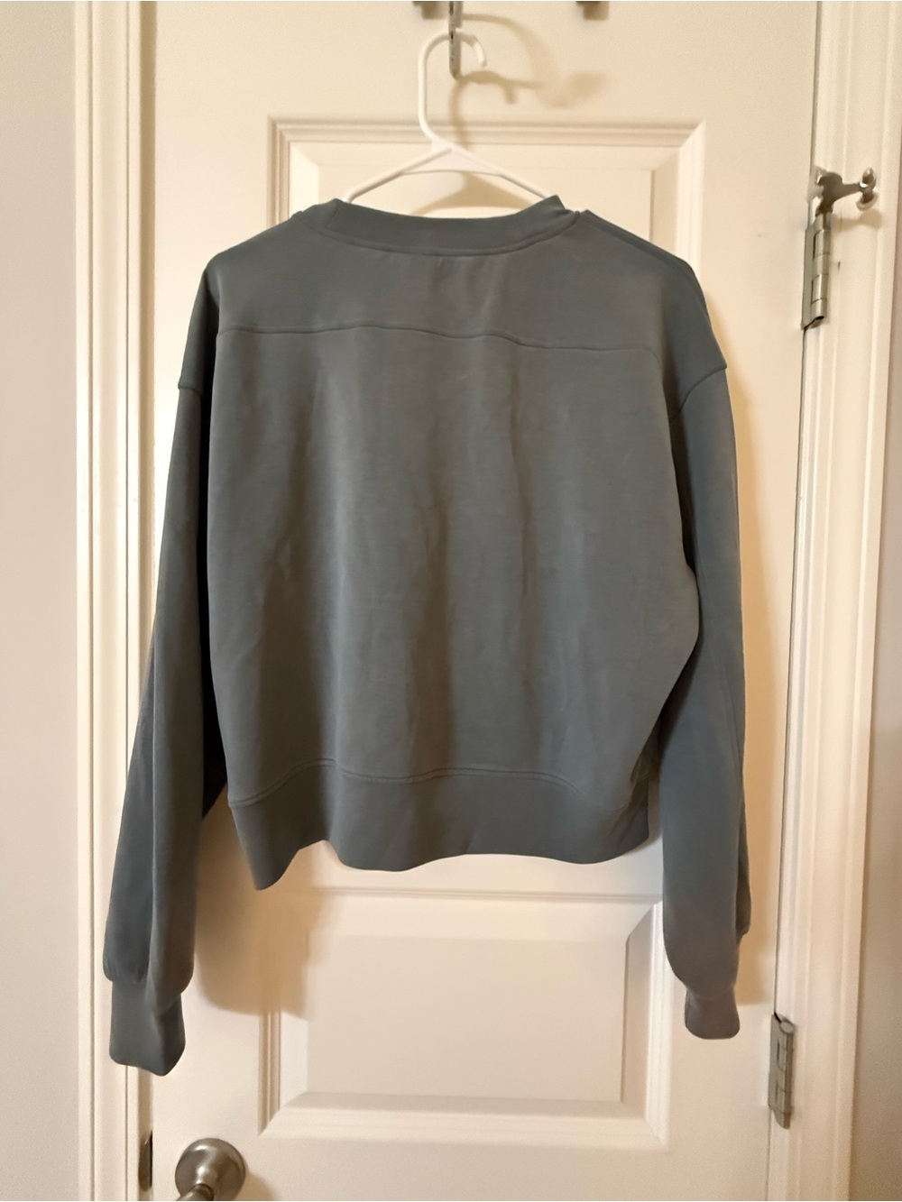 Women's Crewneck Sweatshirt in Dusty Slate Gray